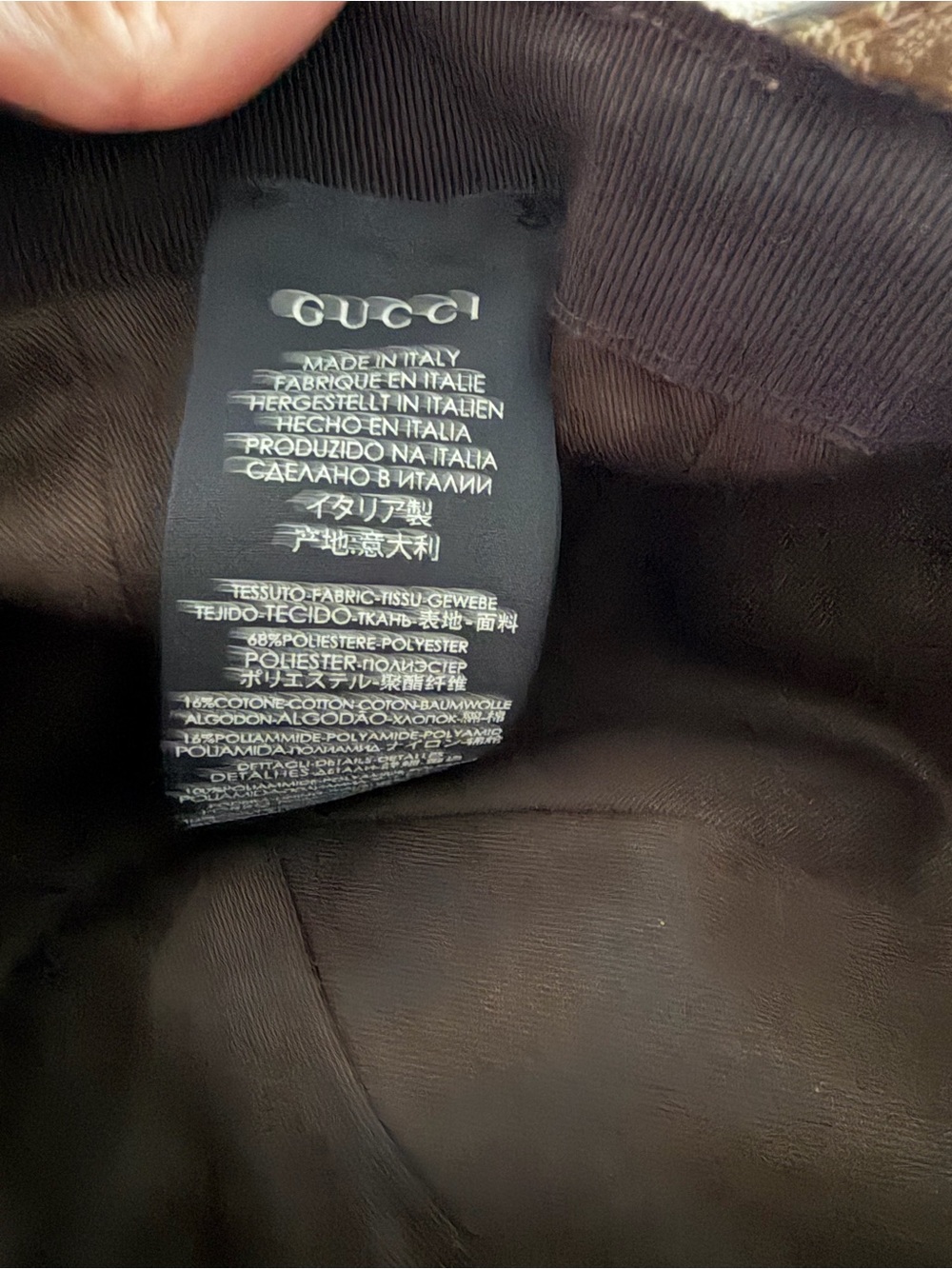 Gucci hat! Perfect condition for men’s or women - Picture 4 of 6